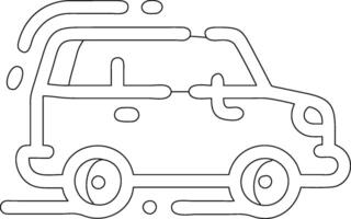 A model car appears vector