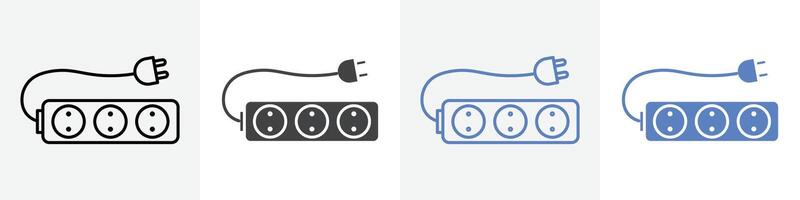 lead extension icon set use for web vector