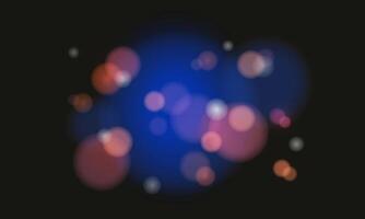 Abstract blurred background. Bokeh effect. defocused shine circles or sparkling lights design. vector