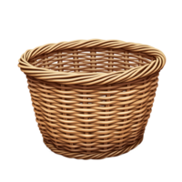 Editable Blank Fruits Basket for Creative Design Projects png