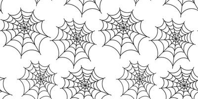 cobweb halloween pattern vector