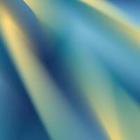 A blue and yellow abstract background with blurred lines vector