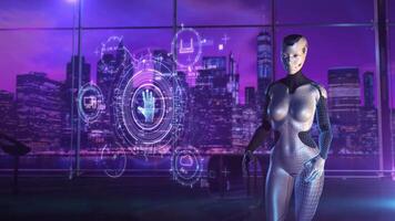 Android interfacing with a digital control surface. video