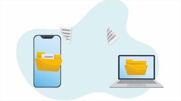 How to backup your files on your phone video