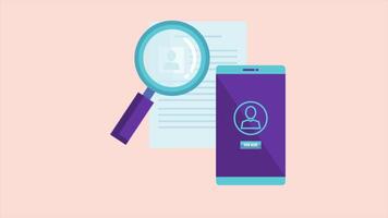 How to use a mobile app to find a job video
