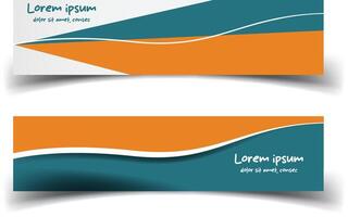 Creative Abstract Design Banner Templates for Business and Marketing vector