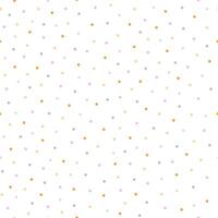 Polka dot pastel colored seamless pattern, decorative boho texture of round circles in random order, simple repeat ornament vector