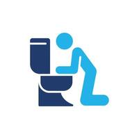 vomiting colored icon design good for web or mobile app vector