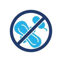 do not throw feminine sanitary pad and tampon colored icon design good for web or mobile app vector