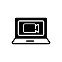 call solid icon design good for web or mobile app vector
