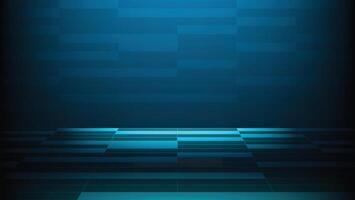 abstract futuristic background with rectangle pattern and blue glowing light vector
