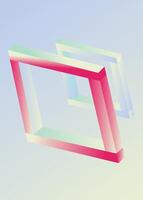 Shape Vibrant gradient background. vector