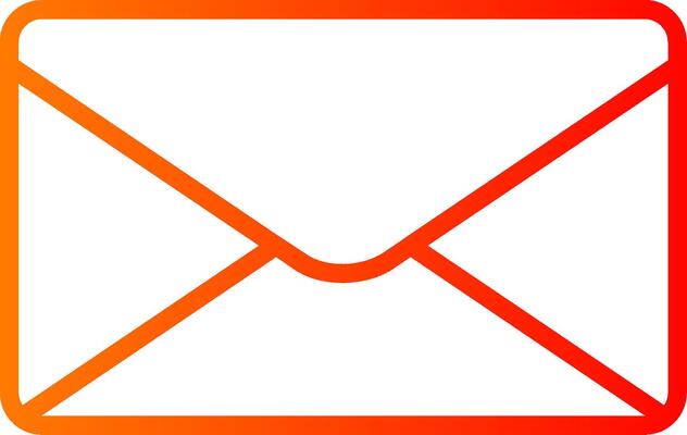 Mail Line Gradient Icon
