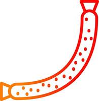 Beef Line Gradient Icon vector