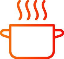 Cooking Line Gradient Icon vector