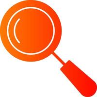 Search Gradient Icon vector