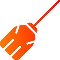Cleaning Glyph Gradient Icon vector