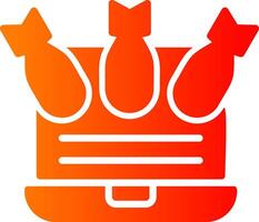 Ddos Gradient Icon vector