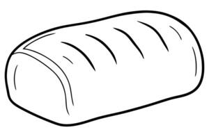 Fresh bake bakery pastry in minimal continuous vector