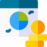 Google analytics dashboard vector