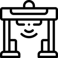A black and white image of a man in a chair vector