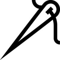 A black and white image of a pair of scissors vector