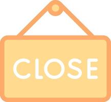 Close sign icon vector