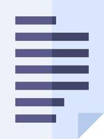 A line graph with a blue line vector