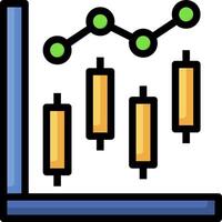 An icon of a bar chart with arrows vector