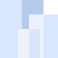 A blue and white square with a white square in the middle vector