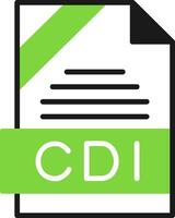 CDI Icon Design vector