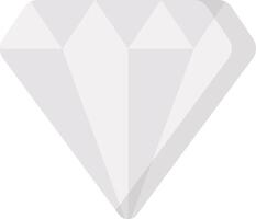 A diamond is shown on a white background vector