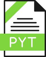 PYT Icon Design vector