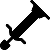 A syringe icon on a white background vector