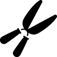 A pair of scissors on a white background vector