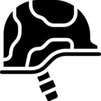 A helmet icon on a white background vector