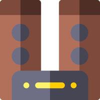 A speaker icon with two speakers vector