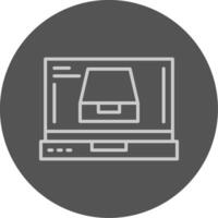 Archive Icon Design vector