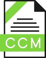 CCM Icon Design vector
