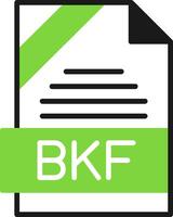 BKF Icon Design vector