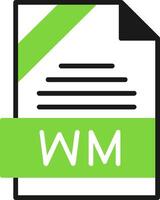 WM Icon Design vector