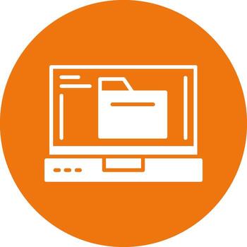 diseño de icono de carpeta vector