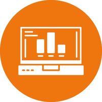 Chart Icon Design vector