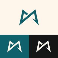 This minimalist logo design features a mountain as a representation of the highest goal, while the infinity symbol represents the endless journey towards perfection. vector