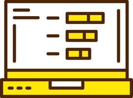 Statistics Icon Design vector