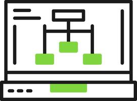 Network Icon Design vector