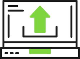 Upload Icon Design vector