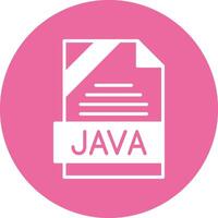 JAVA Icon Design vector