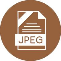 JPEG Icon Design vector