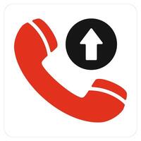Pick Call and calling icon concept vector